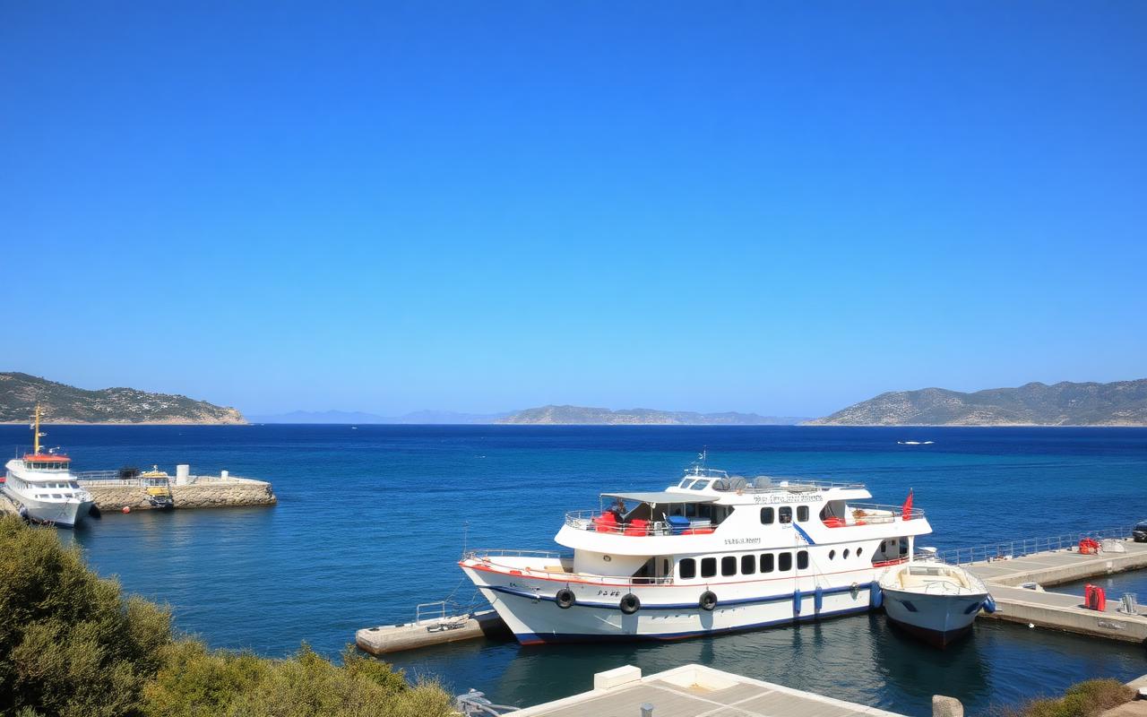Taxi transfer to Port Kyllini